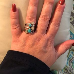 Stackable ring set